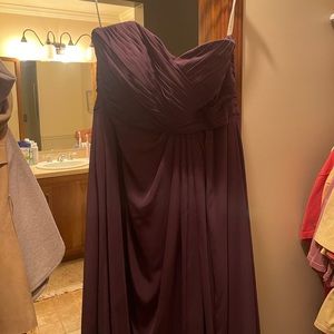 Azazie Bridesmaid Dress Plum